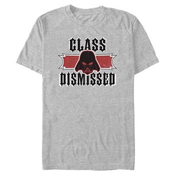 Men's Star Wars Darth Vader Class Dismissed Graphic Tee