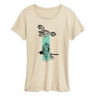 Women's Star Wars The Mandalorian & Grogu Color Block Graphic Tee