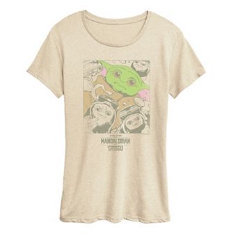 Women's Star Wars The Mandalorian & Grogu Graphic Tee
