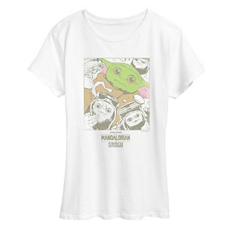 Women's Star Wars The Mandalorian & Grogu Graphic Tee