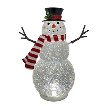 St. Nicholas Square® LED Acrylic Snowman Shimmer Table Decor