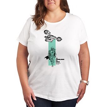 Plus Size Star Wars The Mandalorian & Grogu Graphic Tee