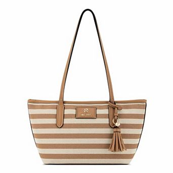 Nine West Nori Striped Shopper Bag
