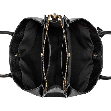 Nine West Kyrie Satchel Bag With Crossbody Strap