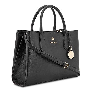 Nine West Kyrie Satchel Bag With Crossbody Strap