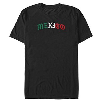 Big & Tall México Gothic Font Graphic Tee