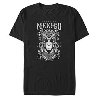Big & Tall Hecho En México Poster Graphic Tee