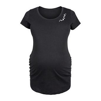Maternity Butterflies Graphic Tee