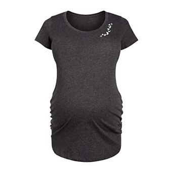 Maternity Butterflies Graphic Tee