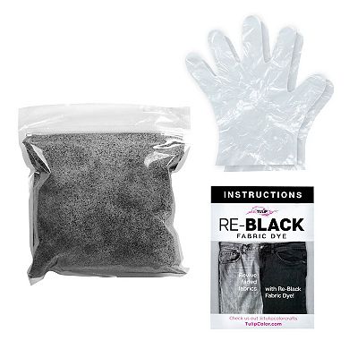 Tulip Re-Black 3-Piece Fabric Dye Kit