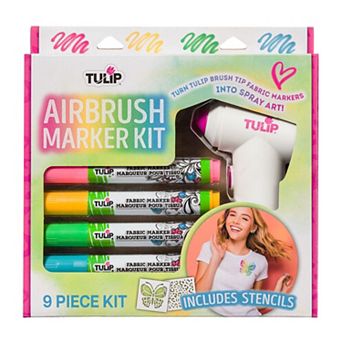 Tulip 9 pc Airbrush Marker Kit