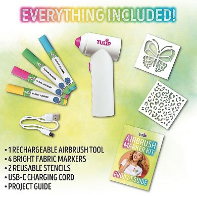 Tulip 9-Piece Airbrush Marker Kit