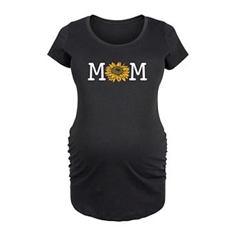 Maternity's Mom Sunflower Graphic Tee