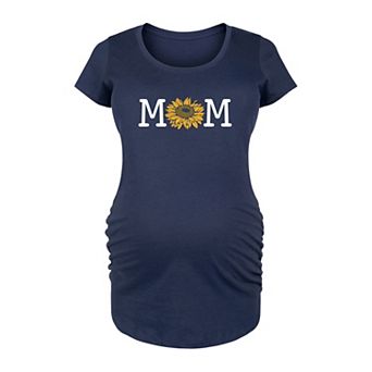 Maternity's Mom Sunflower Graphic Tee