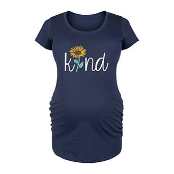 Maternity Kind Sunflower Graphic Tee