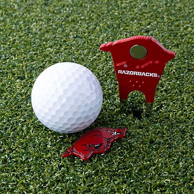 Arkansas Razorbacks Shaped Divot tool