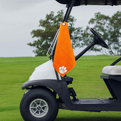 Clemson Tigers Magnetic Microfiber Towel