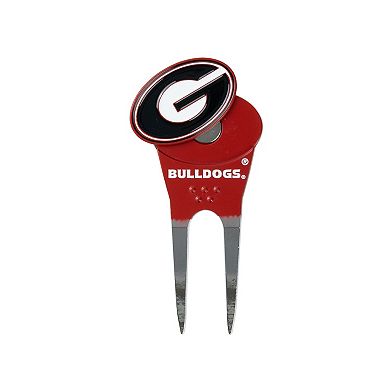 Georgia Bulldogs Shaped Divot tool