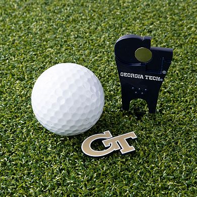 Georgia Tech Yellow Jackets Shaped Divot tool
