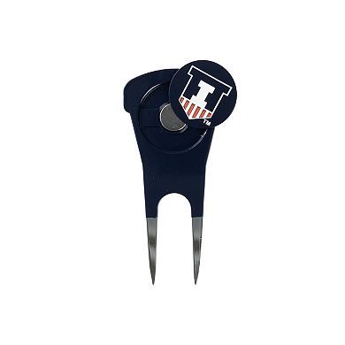 Illinois Fighting Illini Shaped Divot Tool