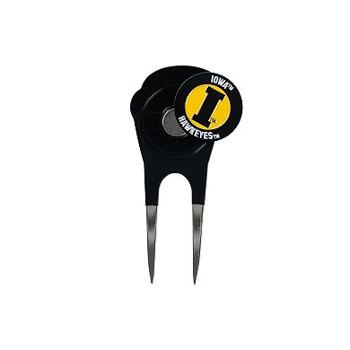 Iowa Hawkeyes Shaped Divot Tool