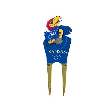 Kansas Jayhawks Shaped Divot Tool