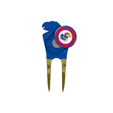 Kansas Jayhawks Shaped Divot Tool