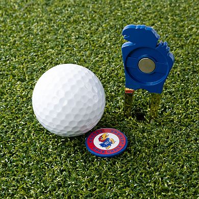 Kansas Jayhawks Shaped Divot Tool