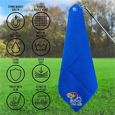Kansas Jayhawks Magnetic Microfiber Towel