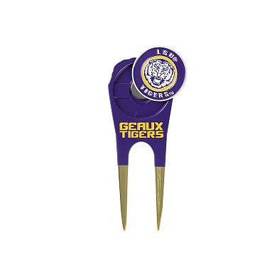 LSU Tigers Shaped Divot Tool