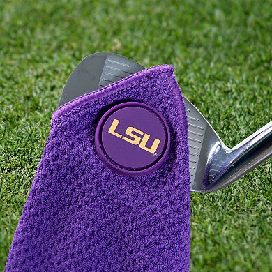 LSU Tigers Magnetic Microfiber Towel