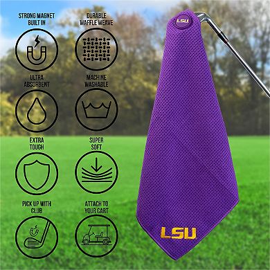 LSU Tigers Magnetic Microfiber Towel
