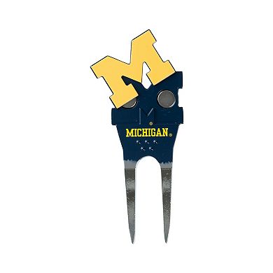 Michigan Wolverines Shaped Divot Tool