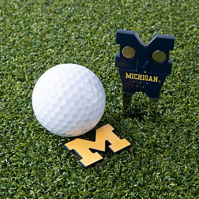 Michigan Wolverines Shaped Divot Tool