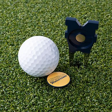 Michigan Wolverines Shaped Divot Tool