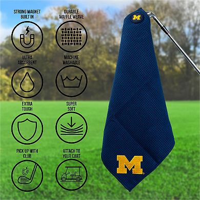 Michigan Wolverines Magnetic Microfiber Towel