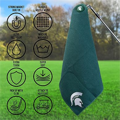 Michigan State Spartans Magnetic Microfiber Towel