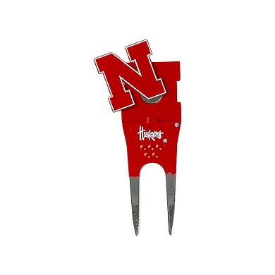 Nebraska Cornhuskers Shaped Divot Tool