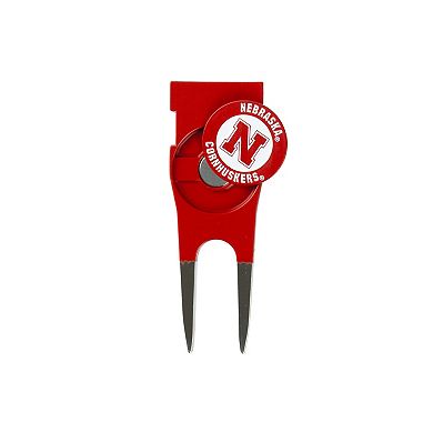 Nebraska Cornhuskers Shaped Divot Tool