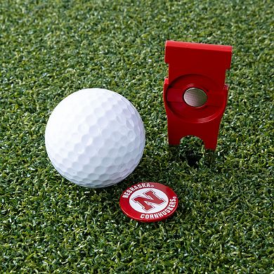 Nebraska Cornhuskers Shaped Divot Tool