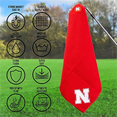 Nebraska Cornhuskers Magnetic Microfiber Towel