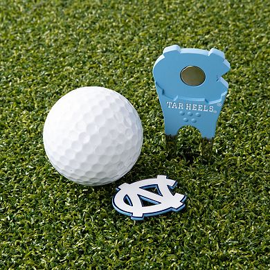 North Carolina Tar Heels Shaped Divot Tool