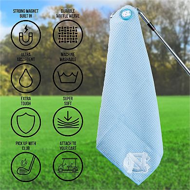 North Carolina Tar Heels Magnetic Microfiber Towel