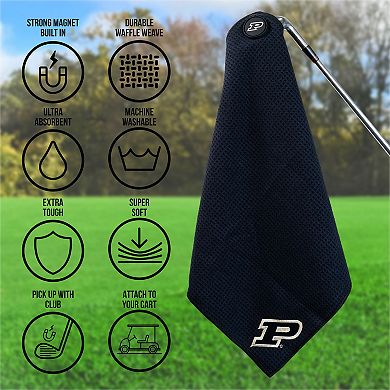 Purdue Boilermakers Magnetic Microfiber Towel
