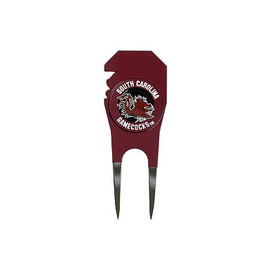 South Carolina Gamecocks Shaped Divot Tool
