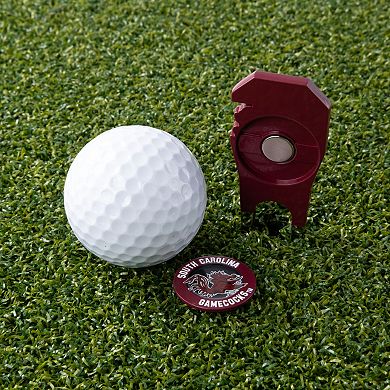 South Carolina Gamecocks Shaped Divot Tool