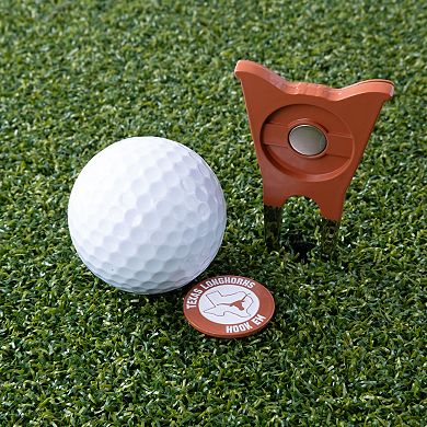 Texas Longhorns Shaped Divot Tool