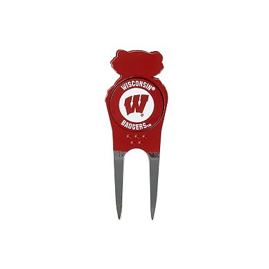 Wisconsin Badgers Shaped Divot Tool