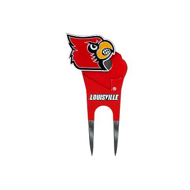 Louisville Cardinals Shaped Divot Tool