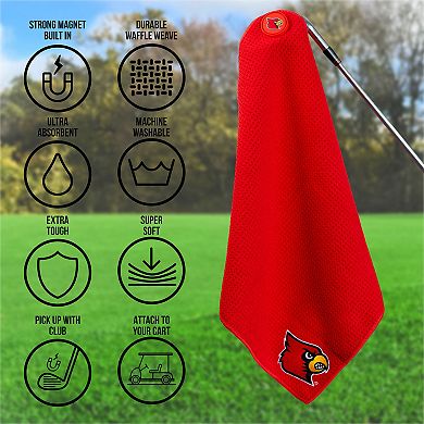 Louisville Cardinals Magnetic Microfiber Towel